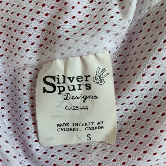 VINTAGE 90s Hockey Team Sportswear Jacket Size Small - Picture 9 of 10